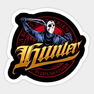 psycho hunter Sticker